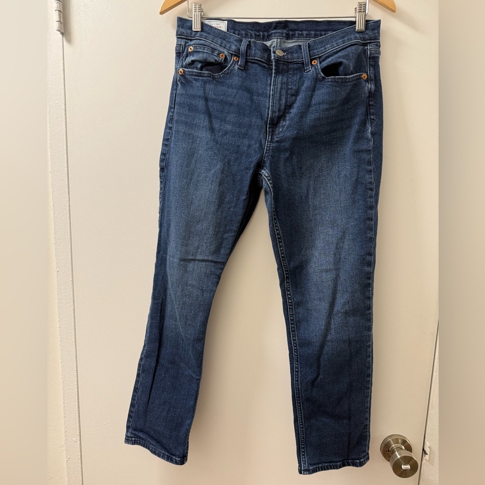 GAP Women's “Vintage Slim Mid Rise” Jeans - Dark Blue
